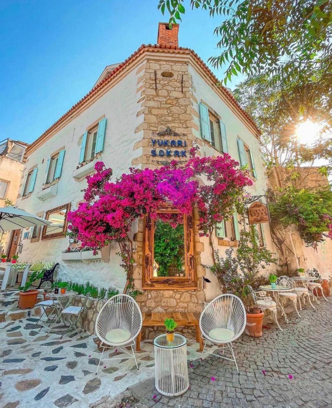 Yukari Sokak Vip Butik Otel Alacatı Bagian luar foto